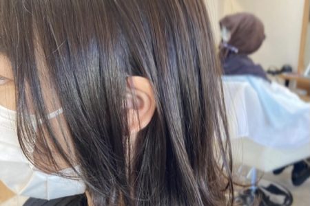 お顔まわりのニュアンスカット☆