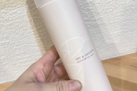 髪が早く乾く☆