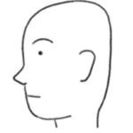 頭のかたちを補正する☆