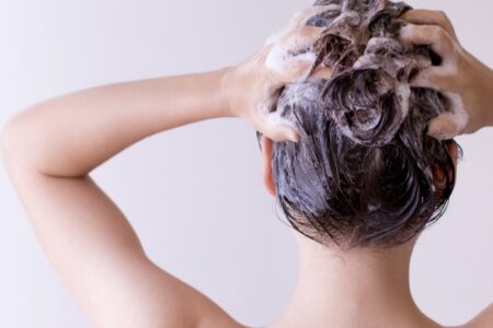 頭皮の硬さは☆